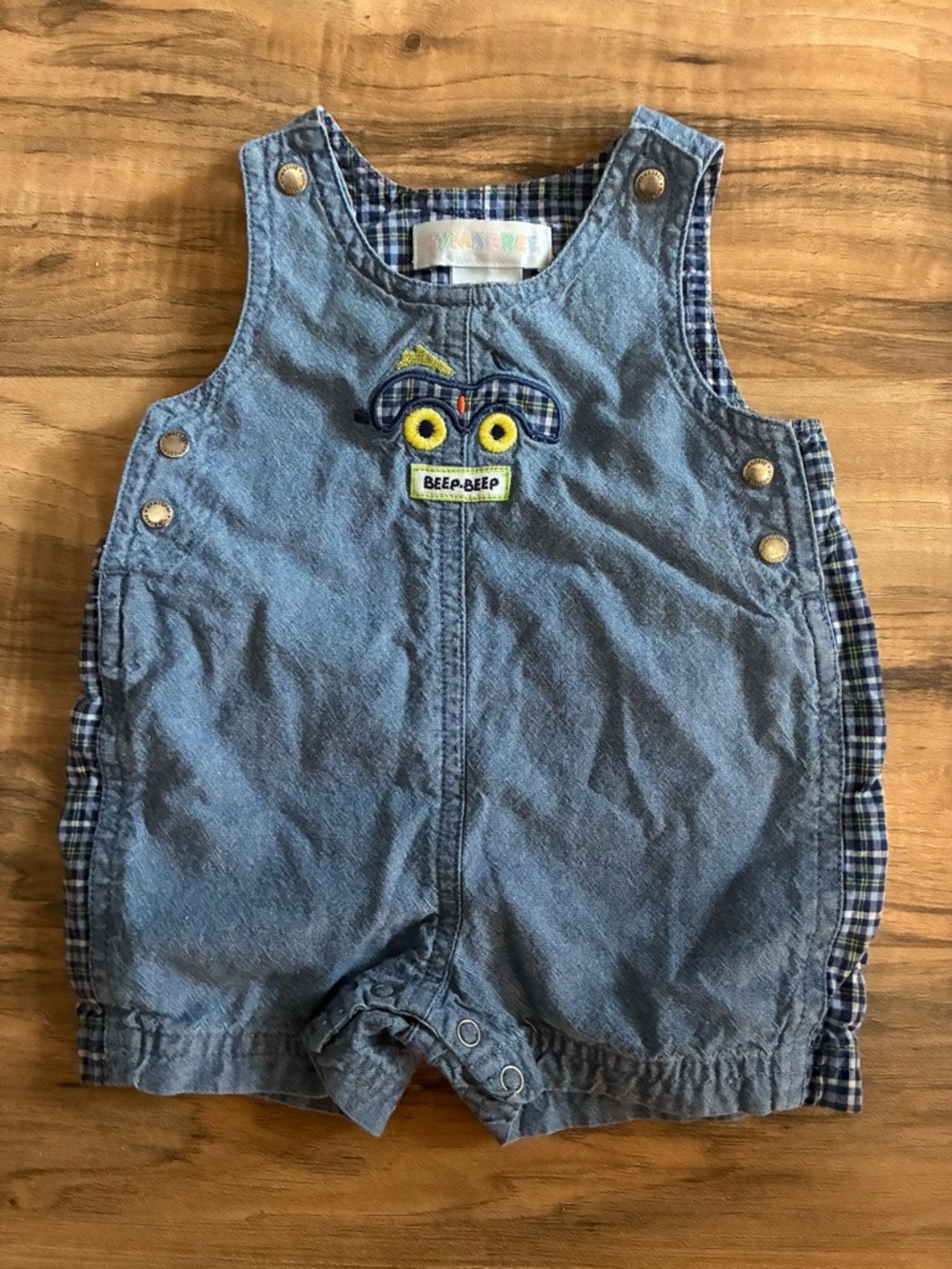 Vintage Denim Baby Overall
